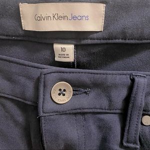 Calvin Klein navy pants